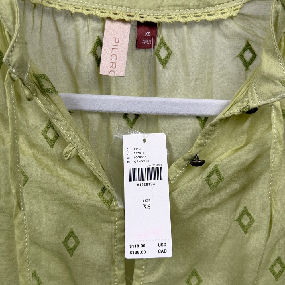 💠NWT Pilcro Tunic Top (XS) - Picture 2 of 7